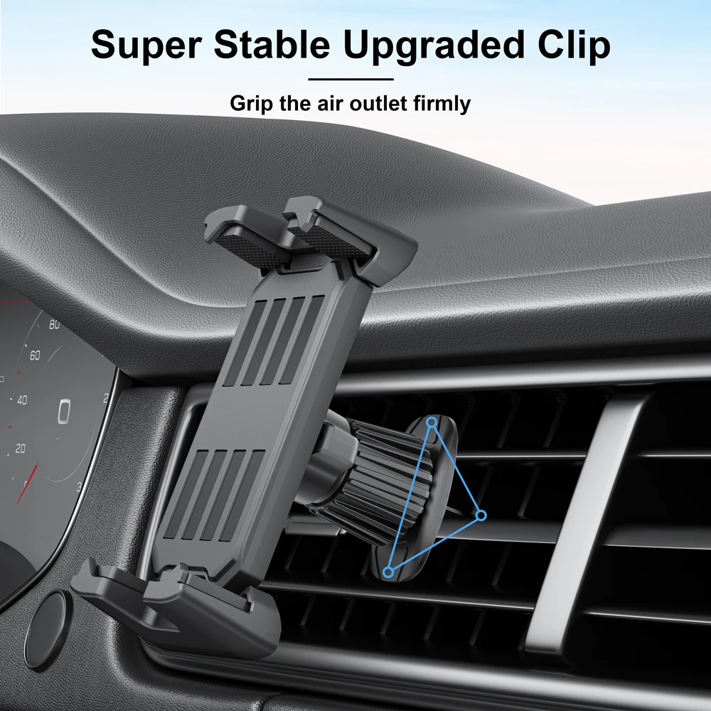 Xnyocn Car Tablet Stand Holder 4-14 Inch Universal Adjustable Car Air Vent Mount for IPhone IPad Air Mini Samsung Xiaomi Tablets