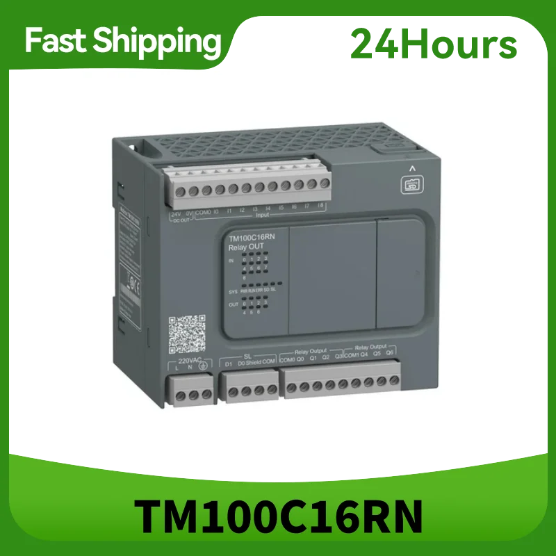 

Brand New Original, Plc Modicon M100 Logic Controller, Tm100c16rn, Tm100c24rn, Tm100c32rn, Tm100c40rn