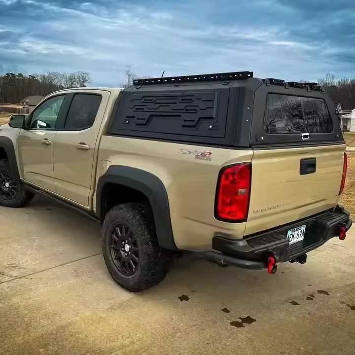 

Truck Caps for RAM 1500 Silverado for Tacoma Sierra Waterproof Hard Canopies Aluminum Pickup Toppers Camper