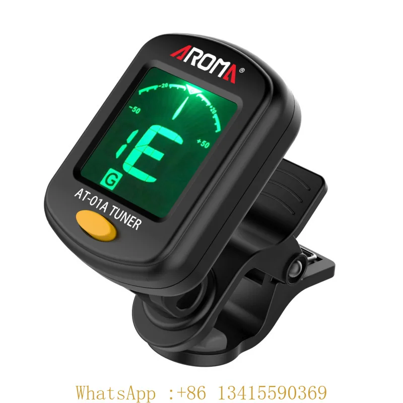

Top Quality Cheap Price Hot Selling Fast Delivery Clip on Guitar Tuner Aroma AT-01A
