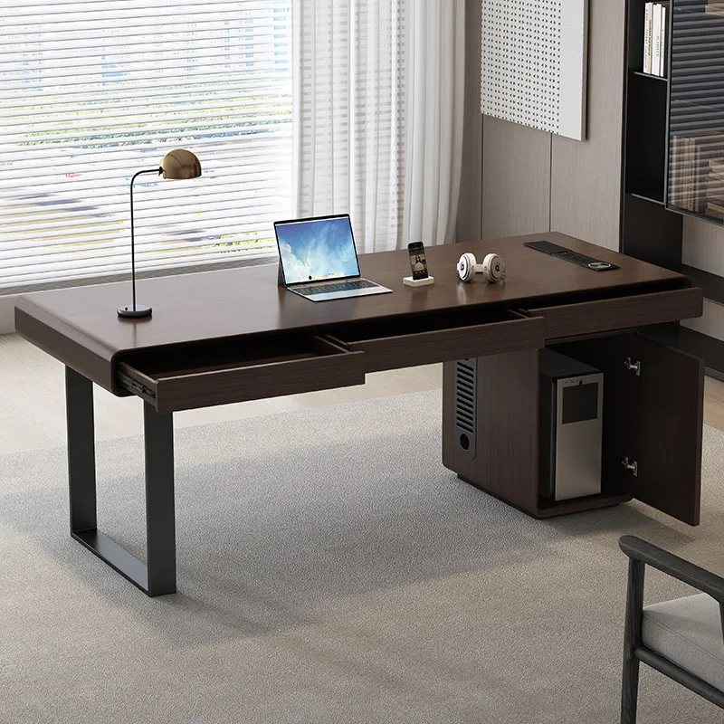 

Study Table Office Desks Italian Bedroom Living Room Simple Office Desks Minimalist Artificial Board Furniture Стол MH40BGZ