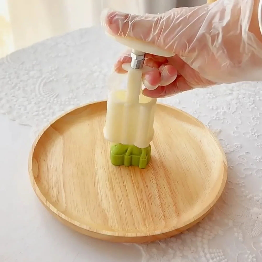 

Украшение торта, ручной пресс, форма Рабби, форма для лунного пирога, 3D DIY, форма для торта с фасолью мунг, тисненая мини-форма для печенья, детская форма
