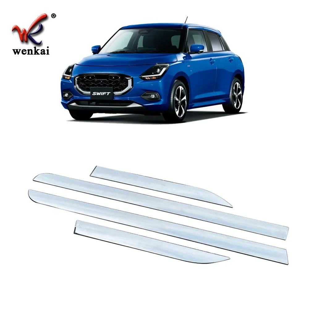 

For 2024 Suzuki Swift ZC ZD Series Accessories Exterior Door Anti Collision Decoration Body Trim Upgrade Kit