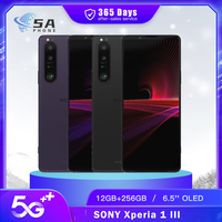 Original Sony Xperia 1 iii 1iii XQ-BC52 XQ-BC72 5G Mobile Phone NFC 12GB RAM 256GB 6.5\