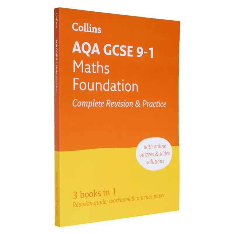 

AQA GCSE 91 Maths Foundation Complete Revision Practice For The 2022 And 2023 Exams Collins Harper Collins UK 9780008112516