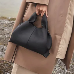 Moda Ruched Hobos kobiety projektant torebek kobiet torba luksusowe miękkie Pu skórzane torby na ramię Crossbody pani po prostu torba materiałowa 2022