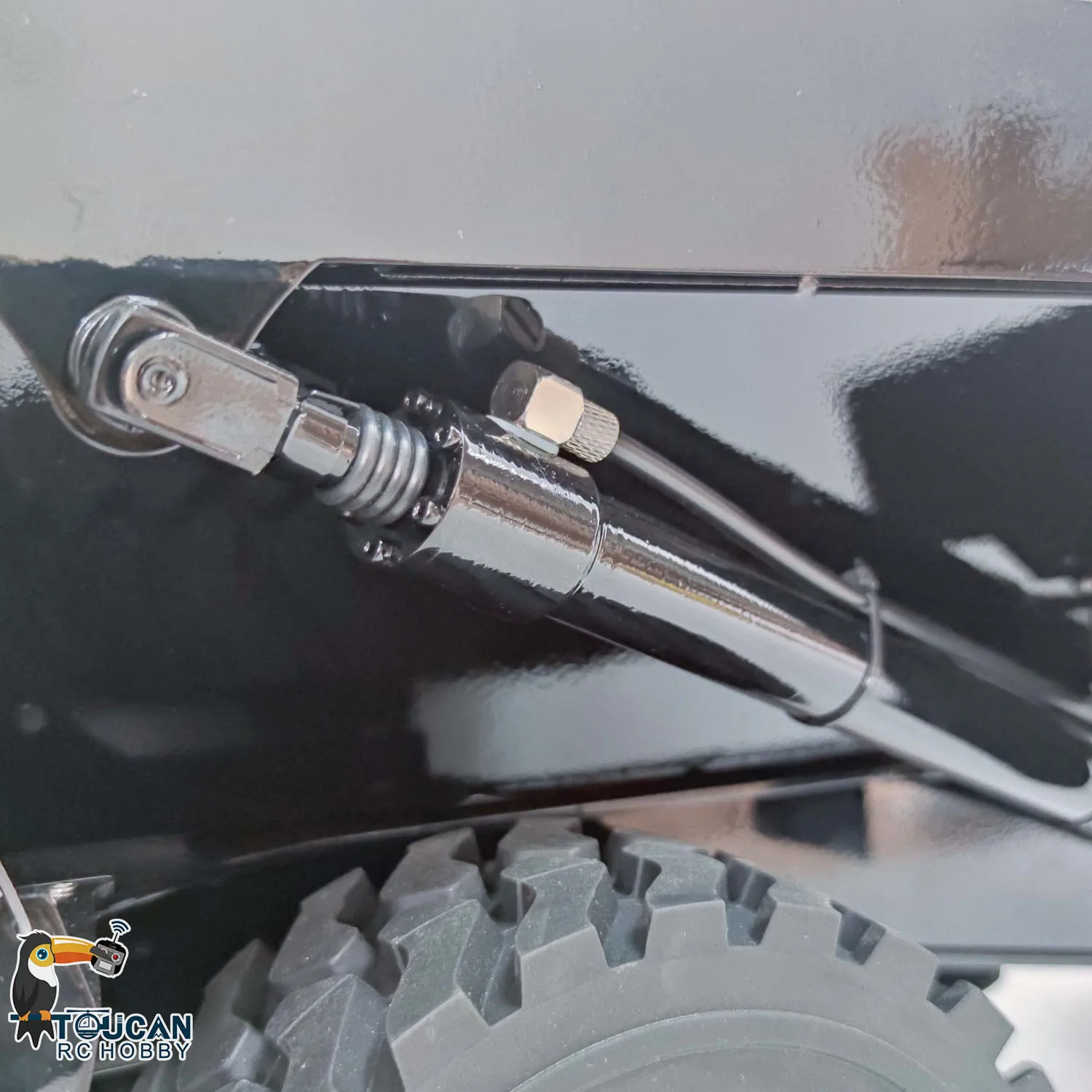 

1/14 RC металлический гидравлический 6X6 шарнирный самосвал модель XDRC с двигателем ESC фонари дистанционное управление строительная машина