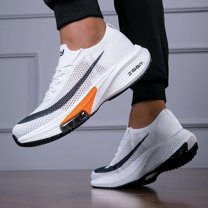 احذية الجري النساء خفيفة الوزن مريحة في الهواء الطلق أحذية رياضية الرجال تنفس المضادة للانزلاق مقاومة للاهتراء حذاء رجالي غير رسمي النساء #4