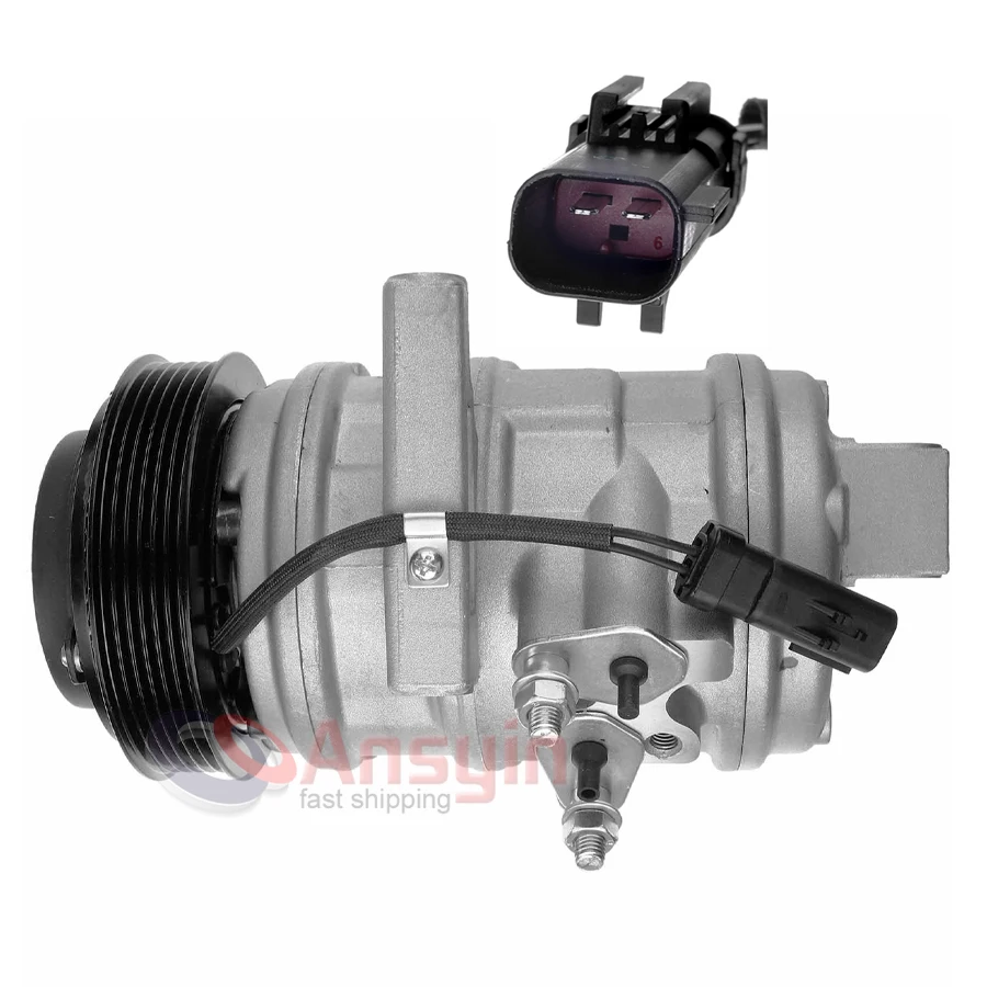 10S17C AC Compressor For Chrysler 300 Dodge Magnum 2005 V6 2.7L 4596490AB 4596490AC R4596490AC RL596490AC RX596490AC