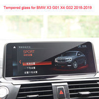 car GPS navigation screen anti-scratch protective Tempered film for bmw x3 2018 2019 X4 G01 G02