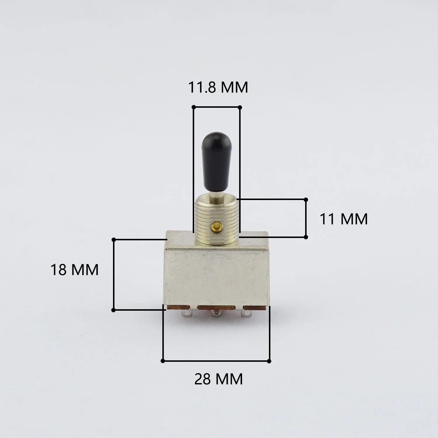 1 Piece 3-way Electric Guitar Pickup Selector Toggle Switch （ Made In Korea ）