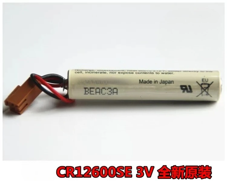 .。for Original brand new FDK CR12600SE 3V industrial control PLC probe thermostat battery with plug genuine。.