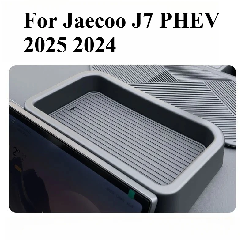 

Central Control Screen RearStorage Box Car InteriorAccessories DashboardStorage Tray StowingTidying For Jaecoo J7 PHEV 2025 2024