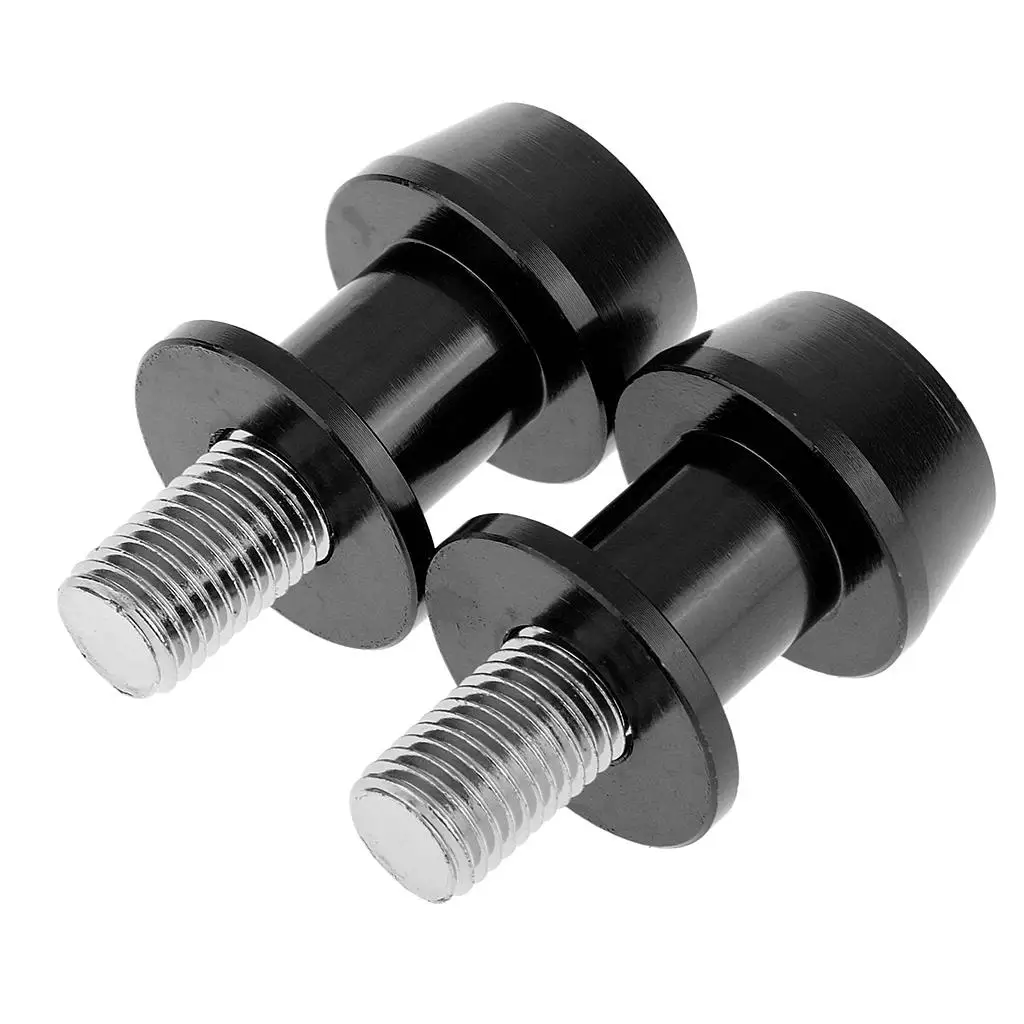 Universal Motorcycle Swingarm Sliders CNC Aluminum Spools Bobbins Kit for Kawasaki 250 ER6 Z 250 ER6F Left Right Panel