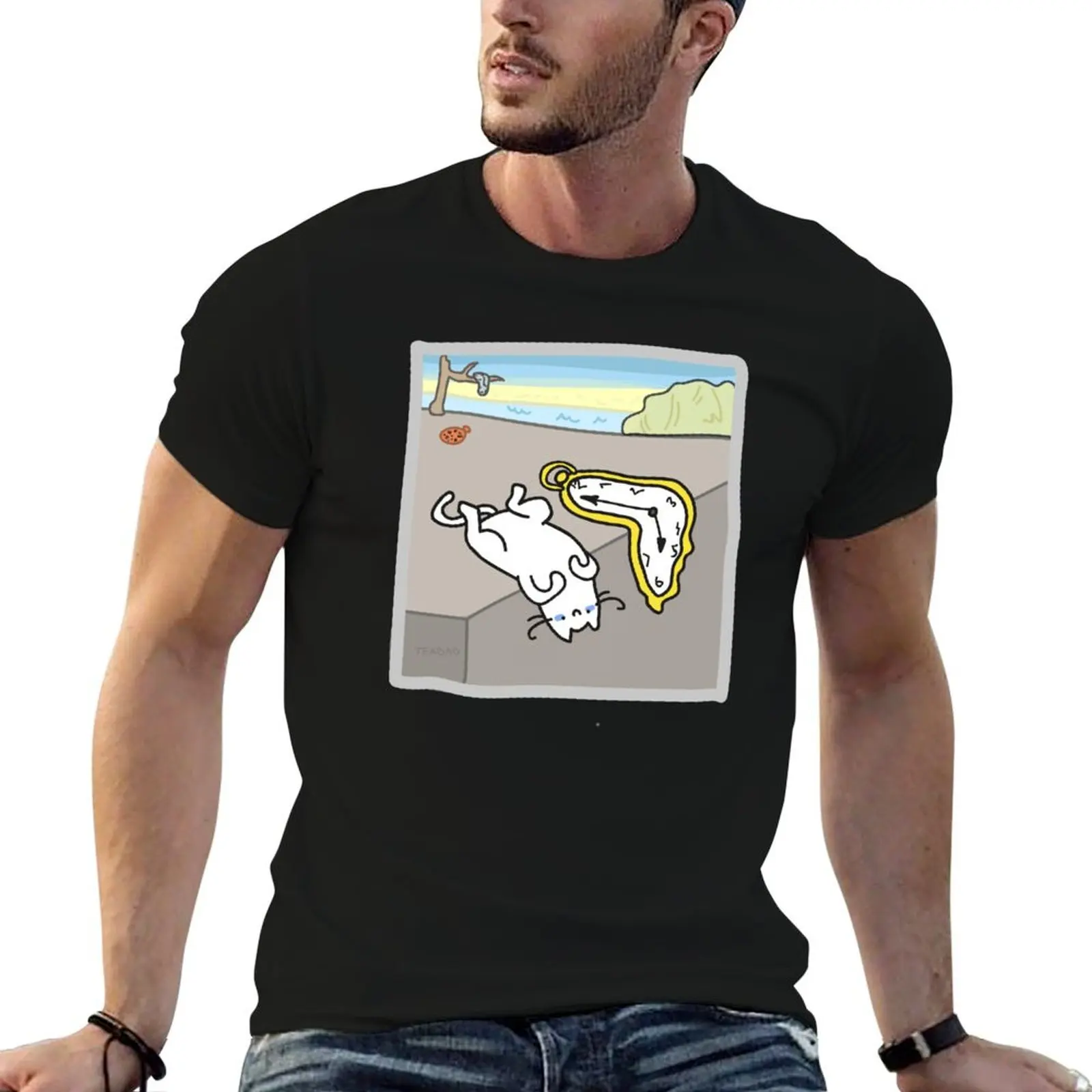 persistence of memory T-Shirt tees oversized t shirt tshirts for men