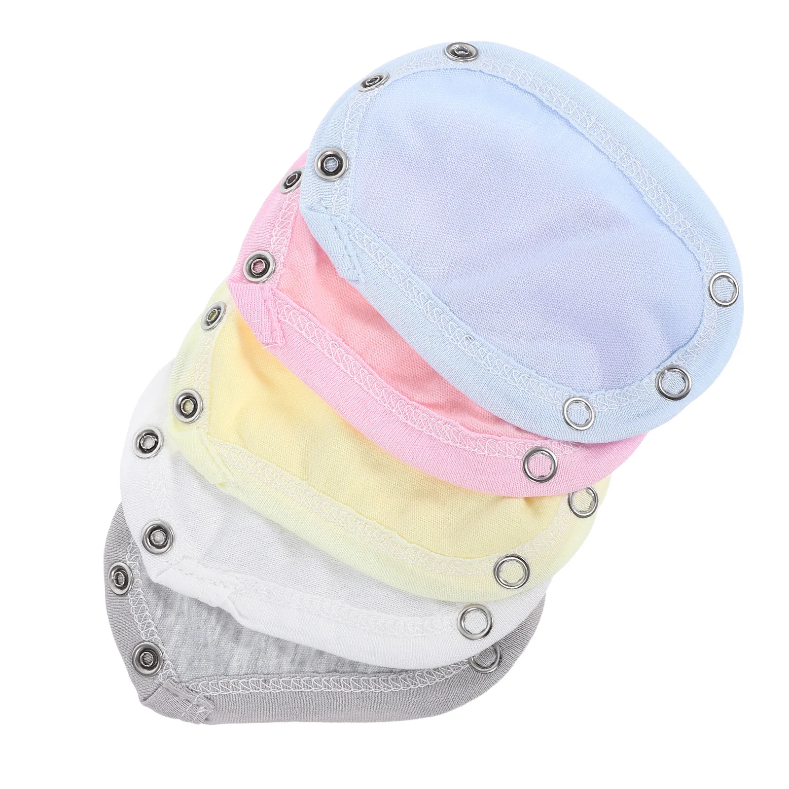 5-teilige Baby-Overalls aus Baumwolle, Extender, Snap-Body-Verlängerung, weich, atmungsaktiv, bequem, für Jungen, Mädchen, Kleinkinder