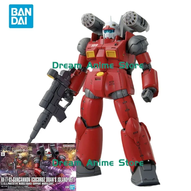 

Оригинальная модель GUNDAM от Bandai, аниме HG 1/144 RX-77-02 GUNCANNON, версия CUCURUZ DOAN'S ISLAND Игровые фигурки и игрушки в подарок для детей
