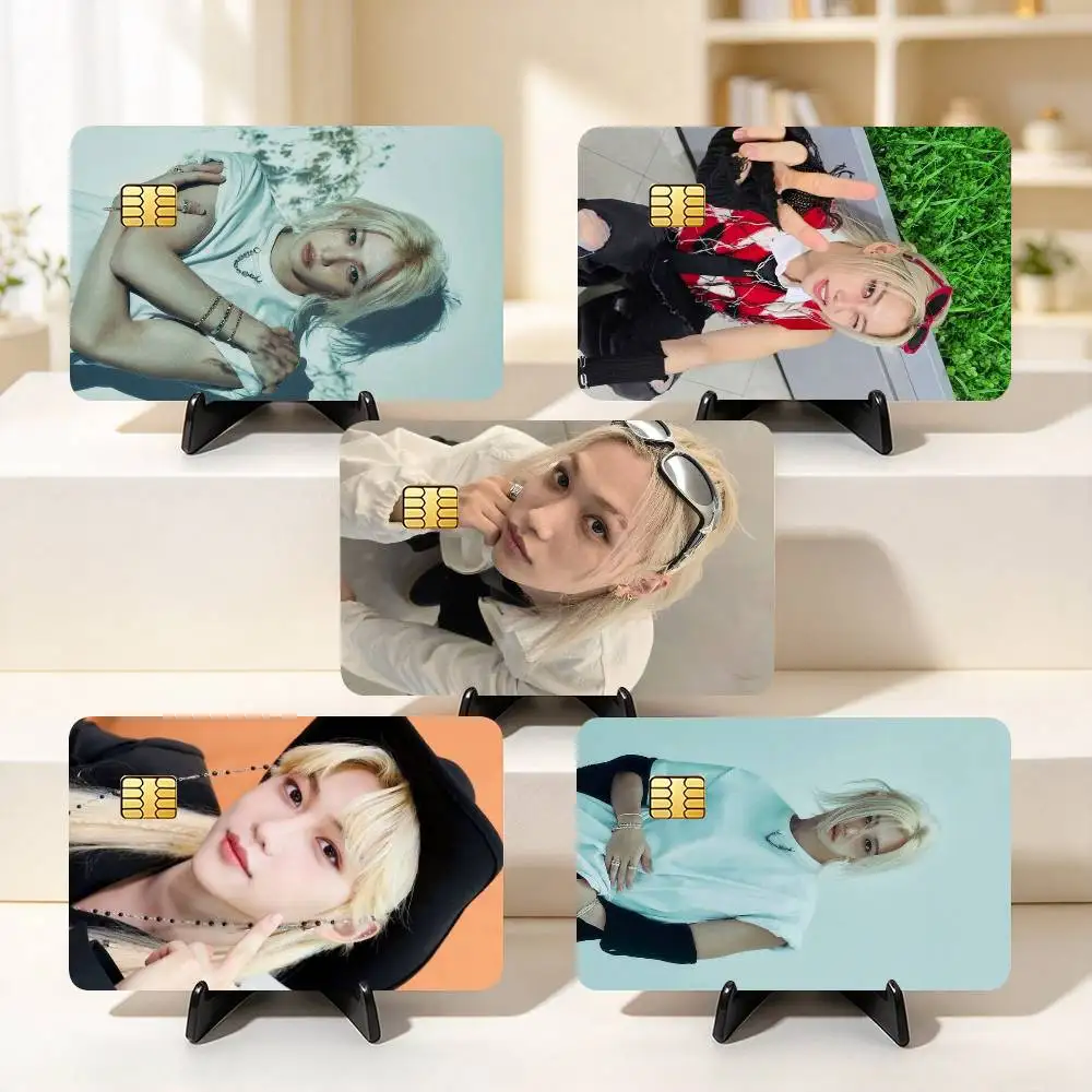 V-Vocal Idol Felix Lee  Credit Card HD Stickers Game Card Decal Small Chip Waterproof Sticker Gift