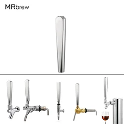 Beer Tap Handle Stainlee Steel Faucet Handle Draft Beer Tap Handle For Keg Kegerator Tower Stout Nitro Coffee Tap 3/8