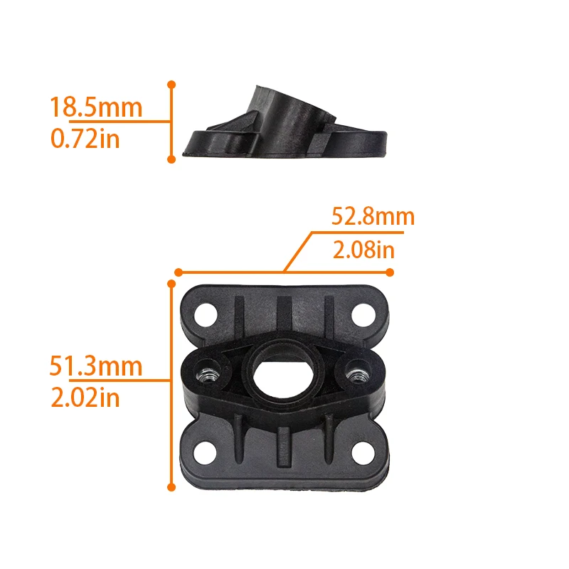 Lawn Mower Dirt Bike Minimoto Carburetor Intake Manifold Inlet Pipe For NB411 CG411 47cc 49cc Engine Garden Tools Pocket Bike
