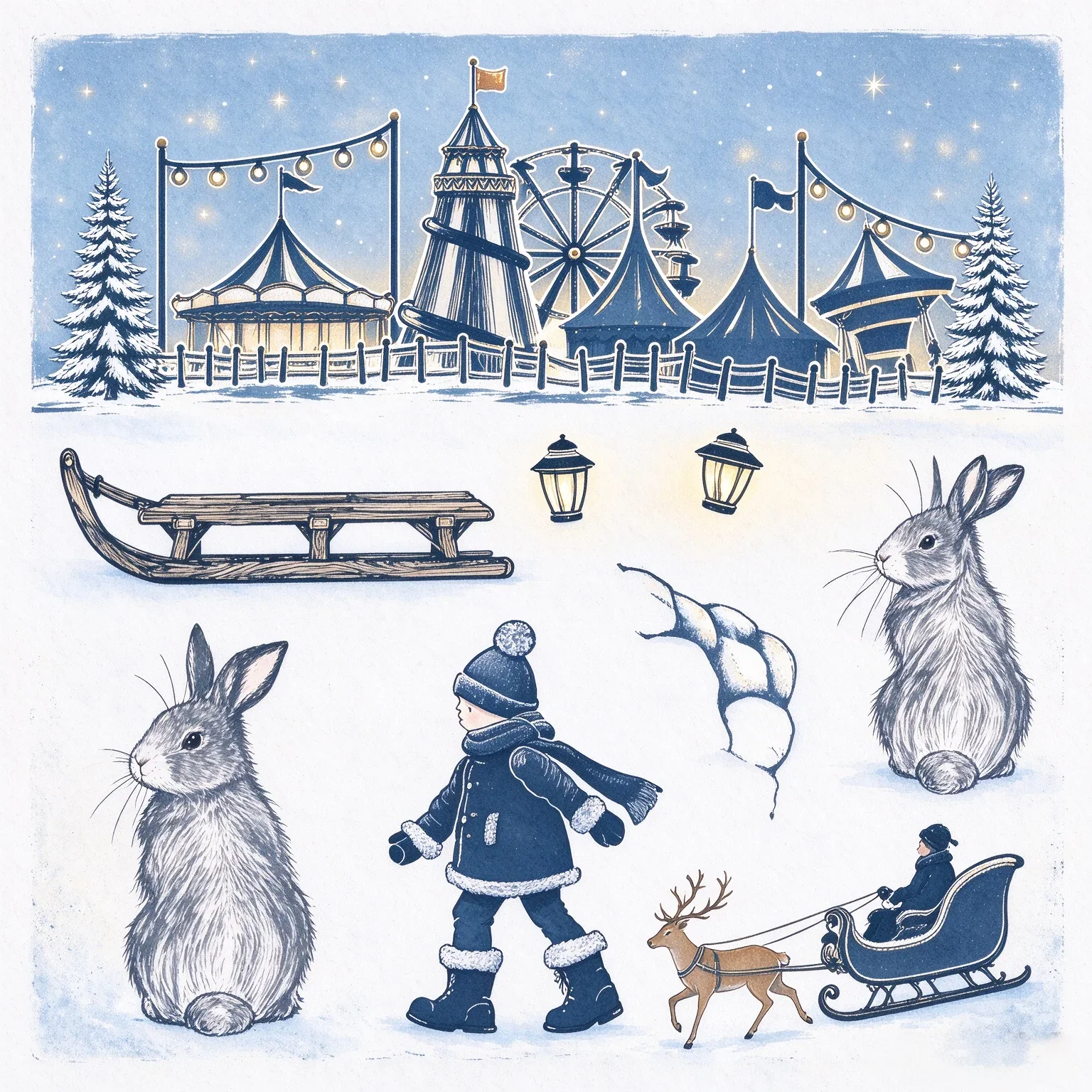 2026 New Magical Christmas Multibuy Collection Winter Clear Stamps Stencil For DIY Greeting Card Decorating Scrapbook October