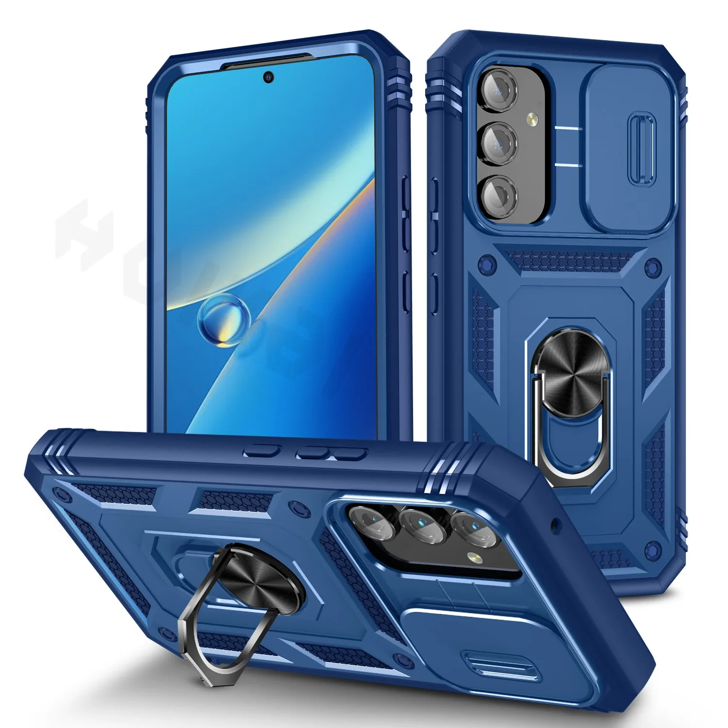 Hülle für Samsung Galaxy A37 A57 A56 A36 A17, Kameraschiebeobjektiv, Schutzpanzerung, militärischer Schutz, stoßfest, robuste Hülle – Detail 11