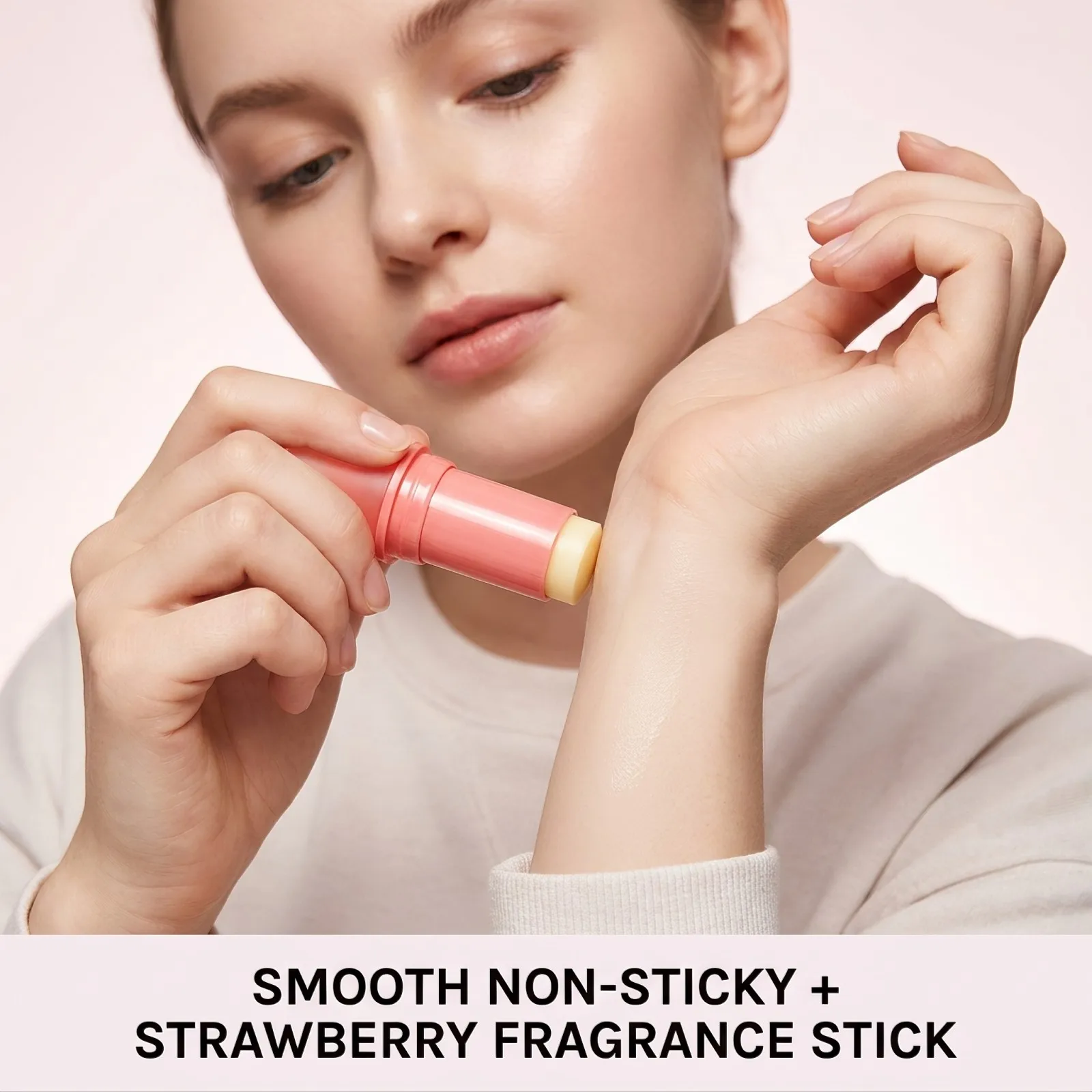 Beauty Care Duftstick Erdbeer-Süßfruchtiger Langanhaltender Duft Tragbar für Reisen Tägliches Pendeln Dates Frauen Geschenk – Detail 6