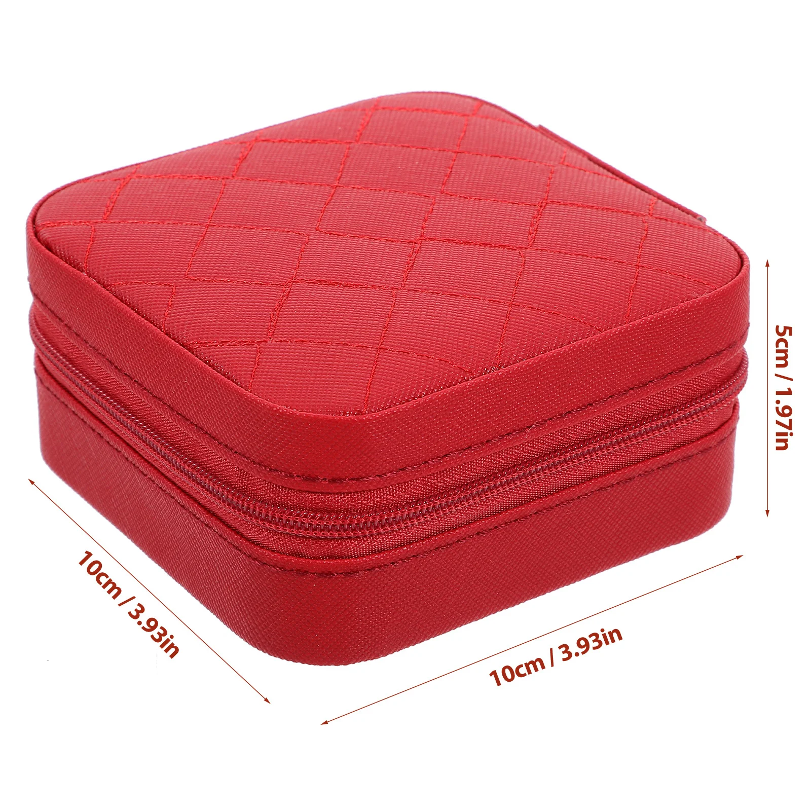 Compact Jewelry Box Organizer for Home Travel Use Safe Materials Protects Accessories Jewelry Box Organizer