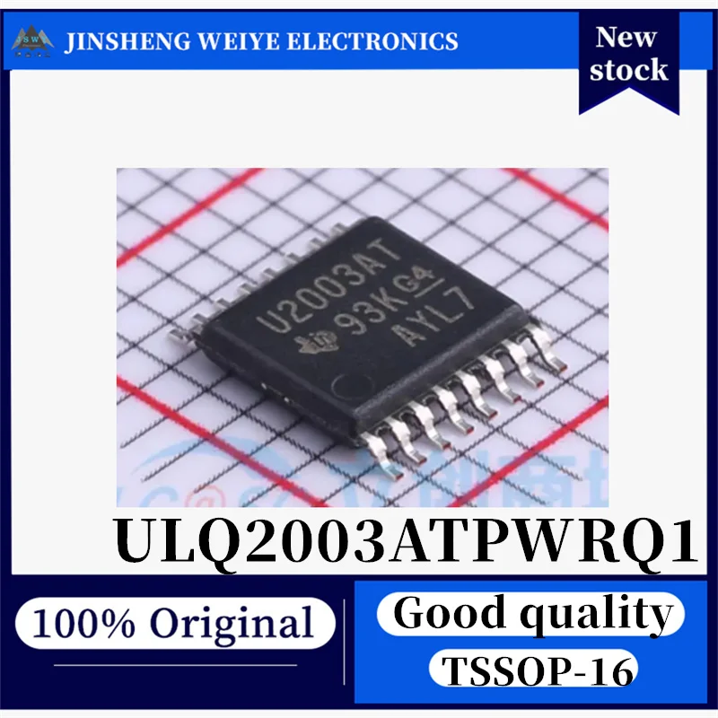 (10/50 pieces) ULQ2003ATPWRQ1 U2003AT TSSOP-16 7-channel high-voltage high-current Darlington transistor array original in stock