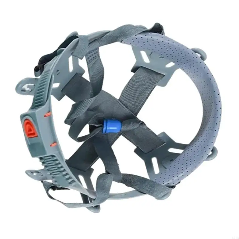 Ergonomic Helmet Inner Padding 4/8 Point Removable Structure Nonslip Knob Control Moisture Management for Labor Protect B2EA