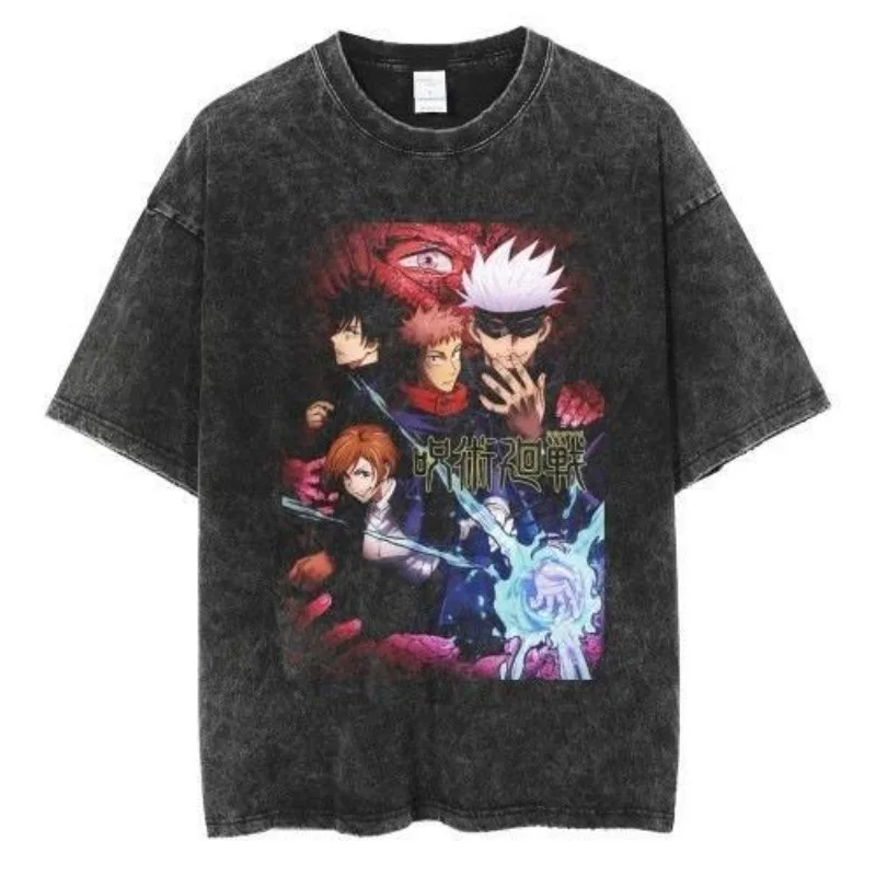 

Japanese Dragon Ball Sun Wukong Spell Return To War Hokage Animation Washed and Old T-Shirts
