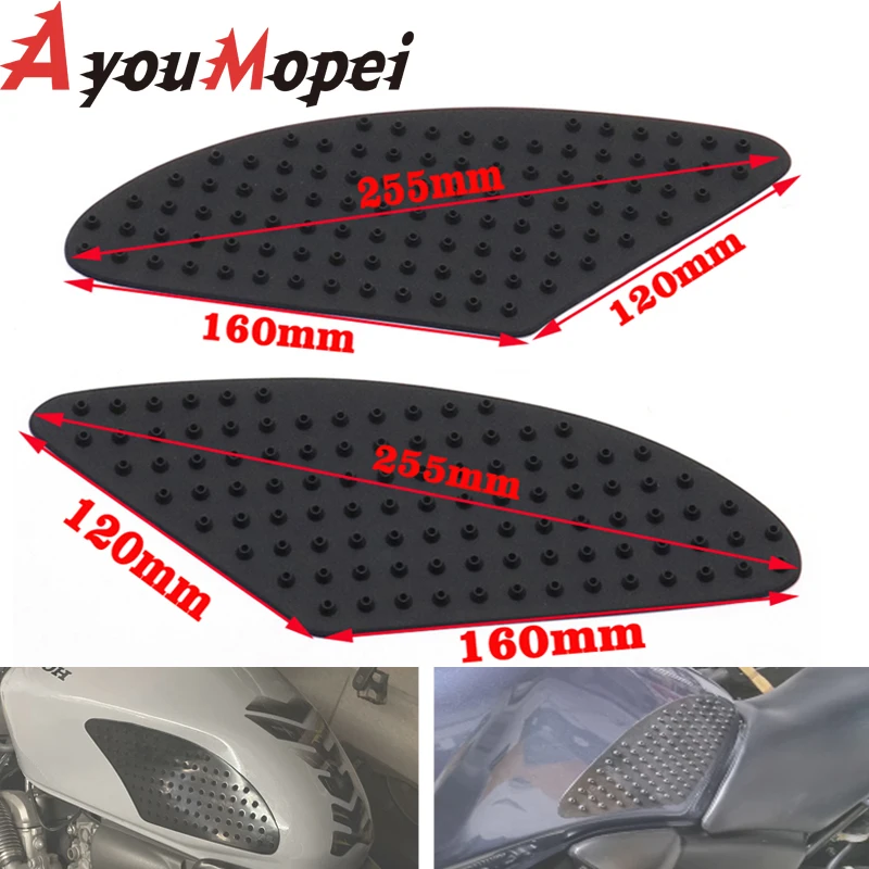 

For KAWASAKI Z750 Z1000 2007 2008 2009 Motorcycle Fuel Tank Pads Sticker Side Gas Knee Grip Protector Traction Decals Non-slip