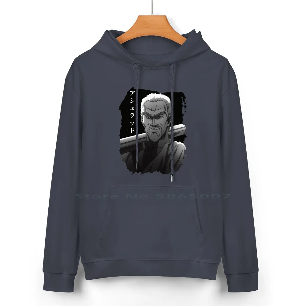 Askeladd Vinland Pure Cotton Hoodie Sweater 24 Colors Askeladd Saga Anime Manga Vikings Prince Canute Canute Vinland 100%