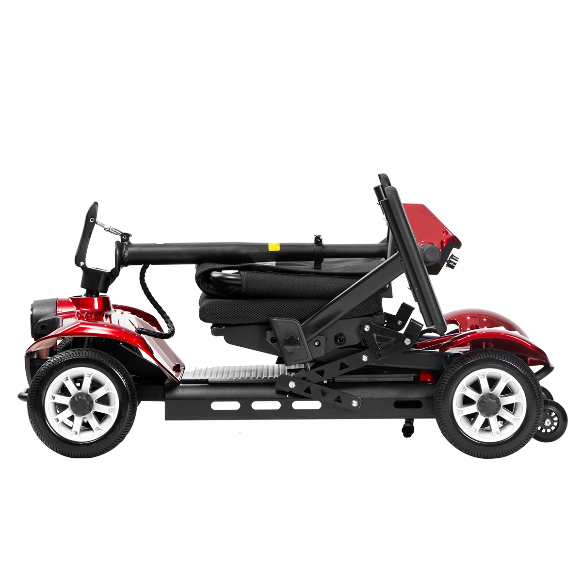 Travel 4 Wheels Elderly Electric Scooter Disabled Handicapped Folding Mobility Scooter For Seniors