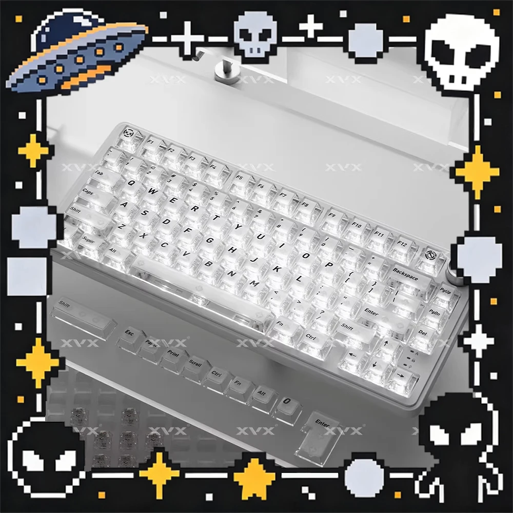 XVX Zhengke PC Keycaps Fog Permeable Keycap Dull Polish Original Factory Height Keyboard Keycaps Customized PC Accessories Gifts