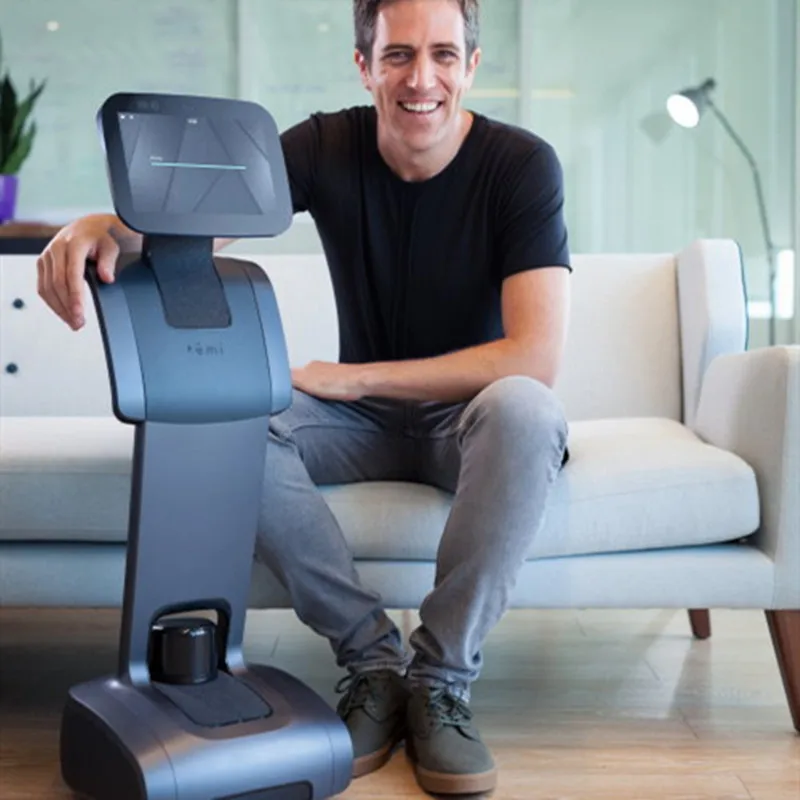 

Smart Multiple Modes Temi AI Service Robot with ChatGpt Face Recognition Voice Interaction Reception Robot Customized