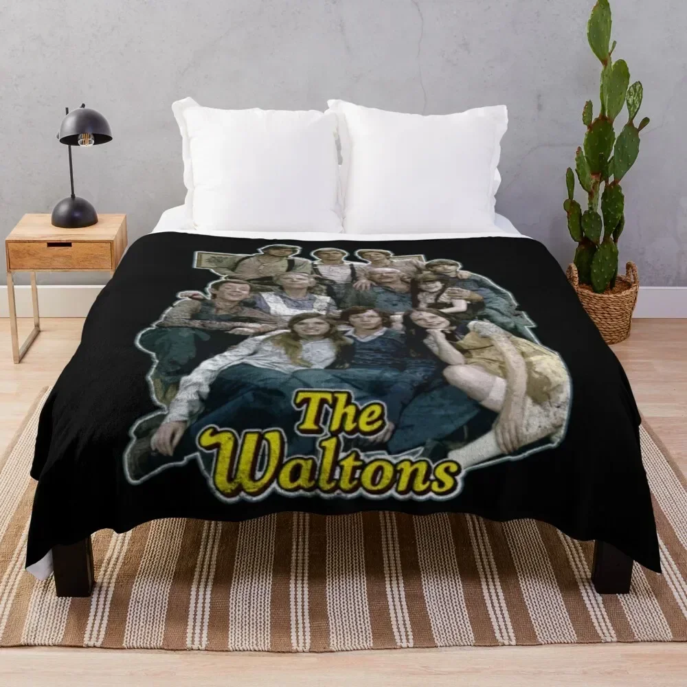 The Waltons T-ShirtThe Waltons, distressed Throw Blanket Camping Thin Blankets