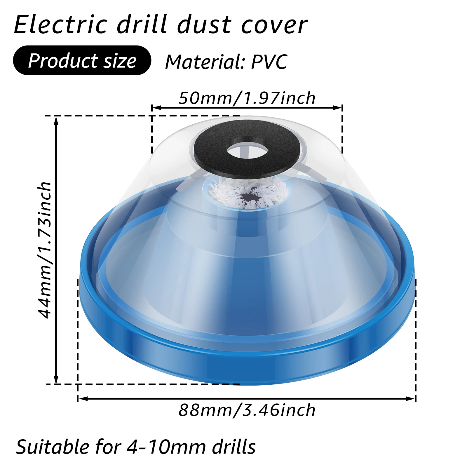 Household Electric Hammer Drilling Dust Cover Electric Drill Drilling Dust Cover Impact Drill Dust Stopper Dust Collector Tool