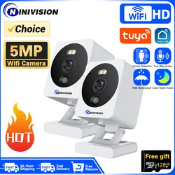 5MP Hd Wifi Camera Indoor Home IR Night Vision Human Detection Surveillance Cube Cameras For Pet Mini Baby Monitor With TUYA APP