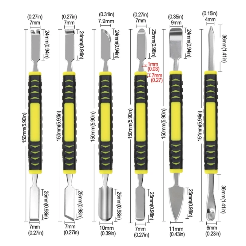 Light weight Metal Pry Opening Repair Tools Opening Repair Tools Dropship