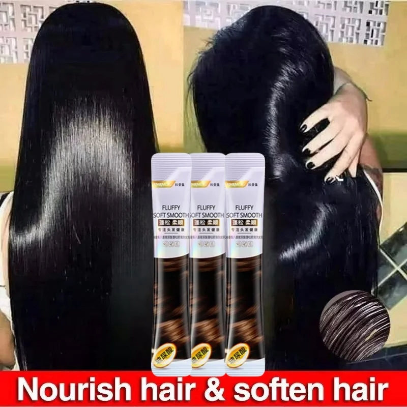 

Keratin Hair Mask Magical 5 Second Repair Damage Frizzy Soft Smooth Shiny Hair Deep Moisturize Hair Treat Repair Hair Care Mask