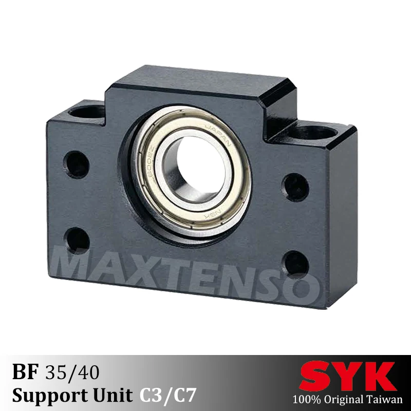 

SYK Support Unit Professional BF35 BF40 Supported-side C3 C7 BK35 BK40 Ground Ball Screw Heavy-load Ends Premium CNC Parts MTO