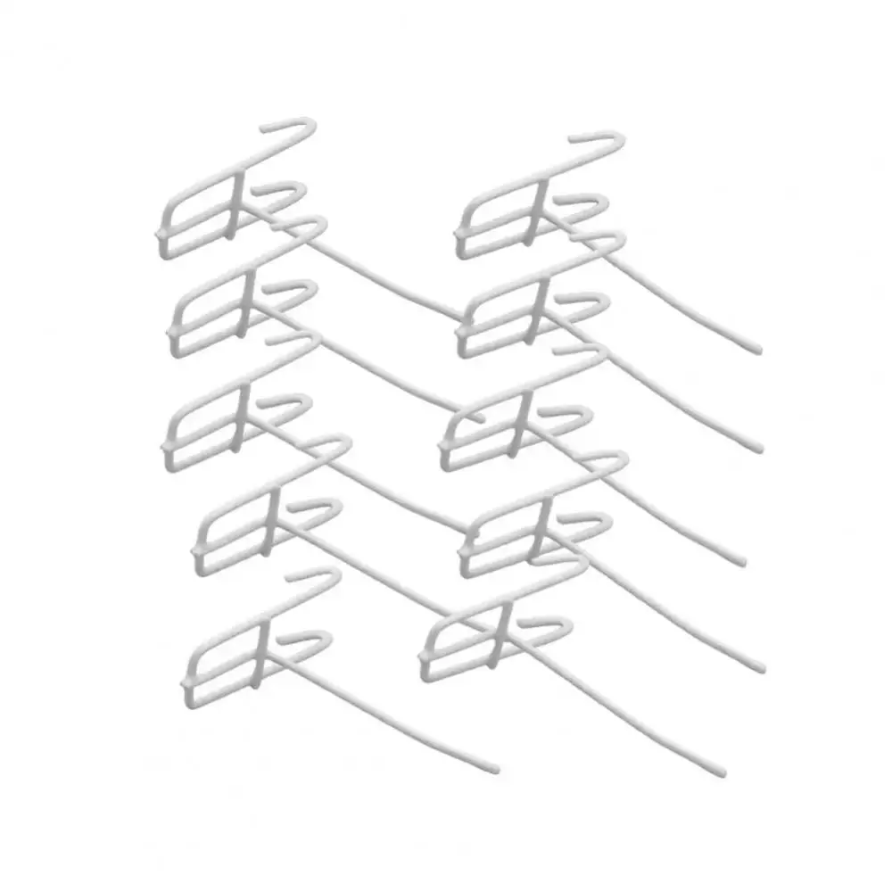 10Pcs Reusable Mesh Panel Hangers for Storage