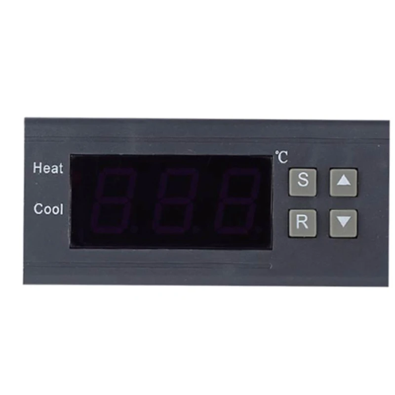 Digital Temperature Controller -99-400 Degree PT100 M8 Probe Thermocouple Sensor Embedded Thermostat 220V Switch