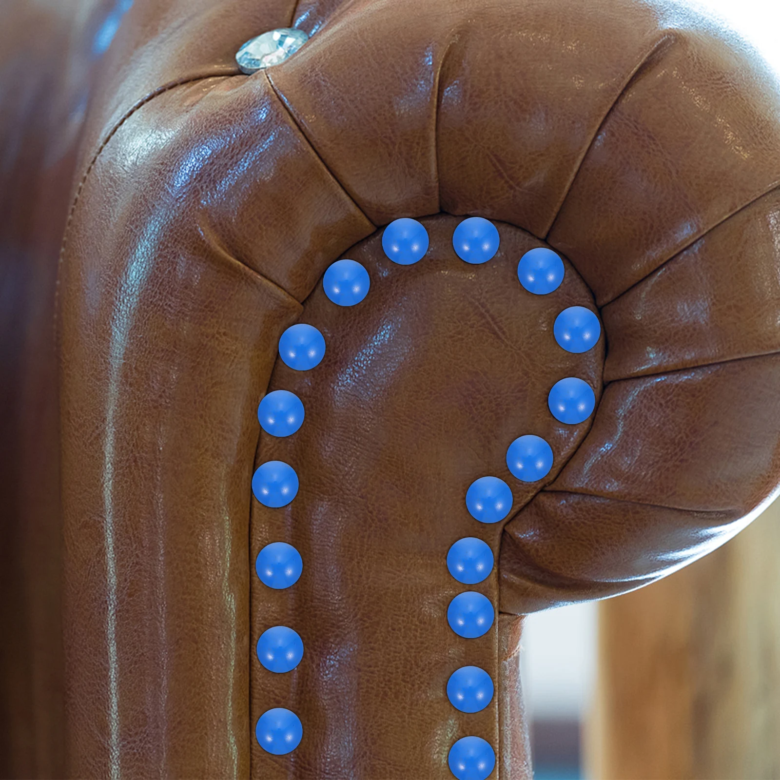 

60pcs Iron Upholstery Tacks Decorative Furniture Nails Material Sofa Bed Crafts Wall Thumbtacks Household Supplies