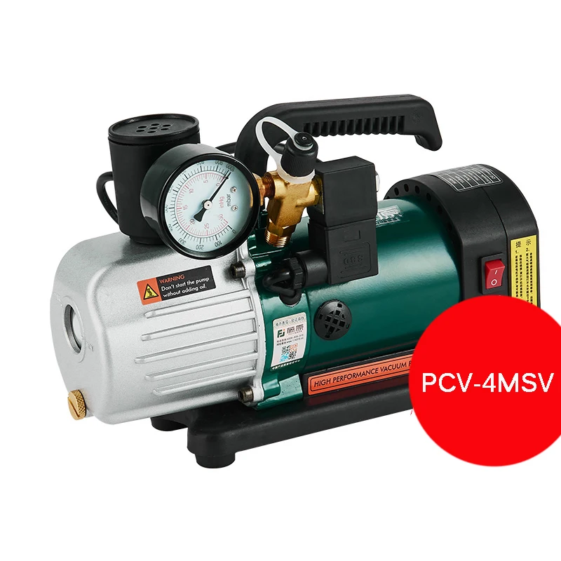 

220V Portable Vacuum Pump Rotary Vane Vacuum Pump Air Conditioning Maintenance Refrigerant Refrigeration Small Vacuum Pump