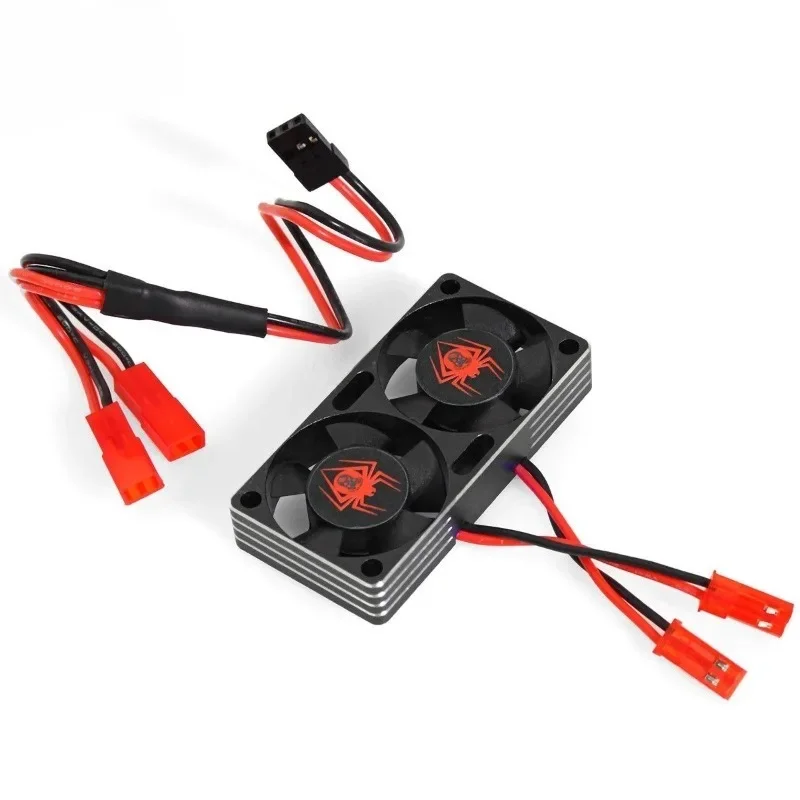 RC Motor ESC High Speed Cooling Fan DIY Kit Cooling 21534 RPM for TRX4 TRX6 TRX UDR 85086-4 ARRMA Mojave EXB Axial 1/10 1/8 1/5