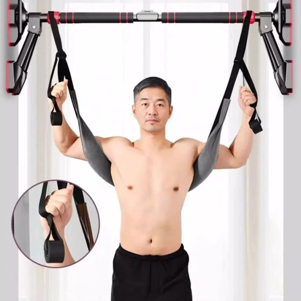 Breathable Spine Exercise Lumbar Belt Installation-free Strong Bearing Capacity Outdoor Hanging Waist Spine Belt Ergonomic