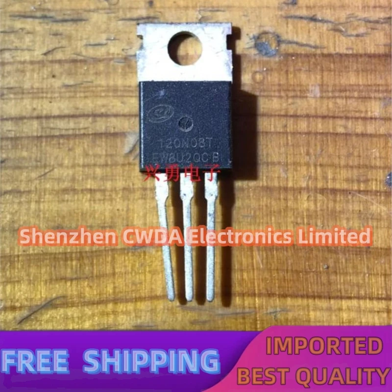 10PCS-20PCS   120N08T 120A 80V MOS TO-220 In Stock Can Be Purchased