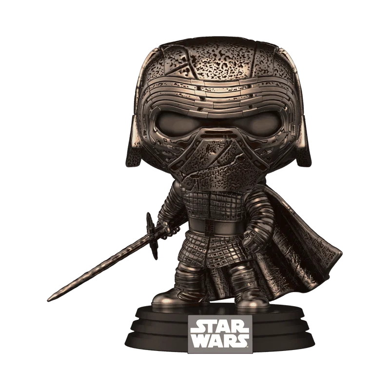 Funko Pop Star Wars Moff Gideon Movie Figure Kylo Ren Din Grogu Model Toy Car Ornament Room Decoration Doll Children Gifts